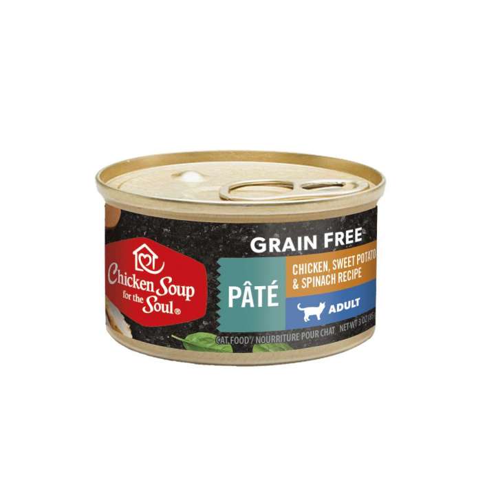 Hot Selling Chicken Pate with Sweet Potatoes & Spinach (24x3oz. Case)